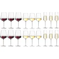 Leonardo Lot de 18 verres Puccini
