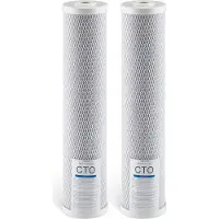 Vevor Cartouche de Rechange pour Filtre à Eau Toute la Maison 2PCs 115x507 mm