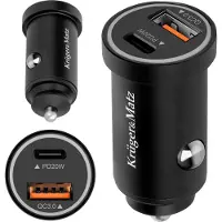 Krüger&Matz Chargeur de voiture Kruger&Matz KM0873 38W USB, alimentation électrique, charge rapide