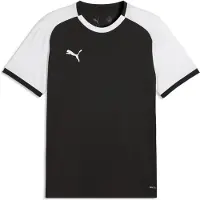 Puma T-Shirt fonctionnel 'TeamLiga26 Matchday' noir / blanc