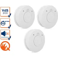 Smartwares FSM-12503 (10 ans) Lot de 3