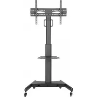 Vdd Meuble TV - Base TV - mobile - réglable en hauteur jusqu'à 160 cm