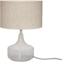 It's About Romi - Lampe de table Reykjavik - Gris - Ø32cm lampe de table - lampe de chevet, salon, chambre à coucher