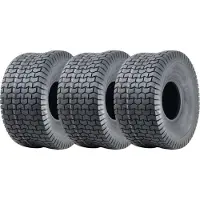 Parnells 22x11.00-8 Lawnmower Grass Tyres 4-ply Tubeless P512 Off Road 670kgs (Set of 3)