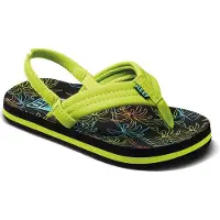 Reef Tongs Reef Enfant Little Ahi Neon Palm-Taille 23