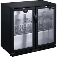 Saro Réfrigérateur de bar à 2 portes, modèle BC 208