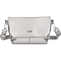 Zwei Sac à bandoulière 'Mademoiselle' argent