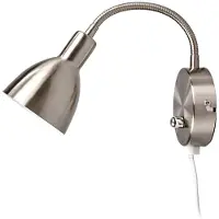 LINDBY Applique Murale , AMREI, dimmable, Métallique, Salon / séjour, Métal, Moderne