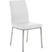 Lomadox Chaise de salle à manger Colmar blanc