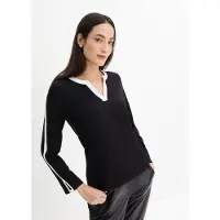 Bonprix T-shirt à manches longues fendues