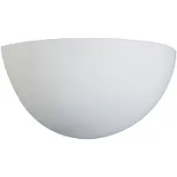LINDBY Applique Murale , Pascali, dimmable, Blanc, Salon / séjour, Plâtre / argile, Moderne