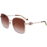 Liu jo Lunettes de soleil - - LJ155S - Monture fibre de carbone - Verres gris dégradé - Noir