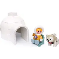 Tolo Toys ToloJouet Set d'Igloo - Jouet éducatif durable pour enfants