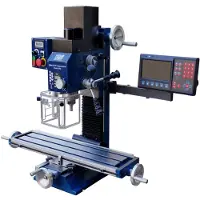 HBM Fraiseuse HBM BF 25 avec système d'affichage numérique à 3 axes