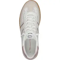 Tamaris Baskets basses beige clair / rosé / blanc