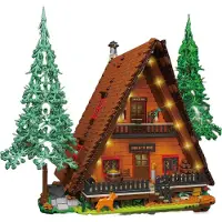 Mould King 16053 - Cabane dans les bois () - Blocs à emboîter