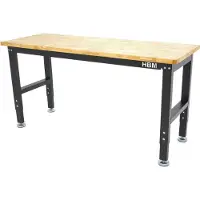 OEM Table massive - établi à hauteur réglable longueur 1,52 m établi de travail