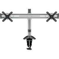 Goobay Support de table pour écran 69296 13 - 23 inclinable + pivotable noir argent