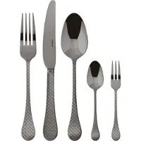 Sambonet Set de couverts Taormina Noir 30 pièces
