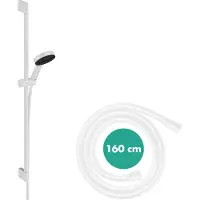 Hansgrohe Pulsify Select S Set de douche 105 3 jets Relaxation avec barre C 90 cm blanc mat 24170700