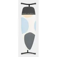 Brabantia D AVEC ZONE REPOSE-FER RÉSISTANTE À LA CHALEUR - 135 X 45CM - SPRING BUBBLES