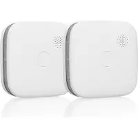 Smartwares FSM-11652 - Détecteur de fumée 2pcs 85 dB - Batterie 5 ans - Reliable - Détecteur d'incendie