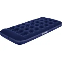 Bestway Lit gonflable simple avec pompe à pied intégrée 188 x 99 x 28 cm