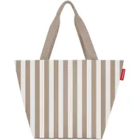 Reisenthel sac shopper sac à épaule Shopper Summerstripes Coffee taupe
