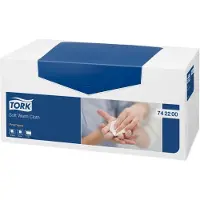 Tork Vaskeklud premium soft 8 box af 135 klude / kart - (1080 pcs.), Essuie-tout, Blanc