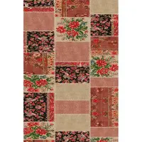 Bamyum Zelda Bedruckter Teppich Chenille-Druck Maschinell Hergestellt 80 x 300 cm (80 x 300 cm)