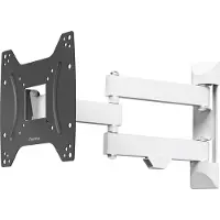 Hama Support TV mural FULLMOTION, 1 étoile, 200x200, 122 cm (48"), 2 bras, SW/WS (Mur, 20 kg, 19" - 48"), Support mural pour TV, Noir