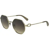 Longchamp Lo179s N Woman Sunglasses Doré Medium Yellow 7/CAT2 Femme