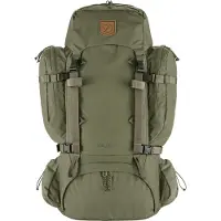 Fjällräven Sac à dos de sport 'Kajka 75' marron / vert