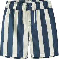 Name it Shorts de Bain - NkmZaba - Vinatge Indigo - - 8 ans (128) - Maillot de Bain