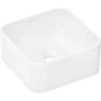 Hansgrohe Xuniva Q lavabo à poser, SmartClean, sans trop-plein, sans trou pour robinet, 300x300mm, blanc, 61074450