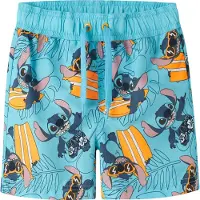 Name it Shorts de Bain - NmmMouritz - Stitch - Poisson bleu - - 7 ans (122) - Maillot de Bain