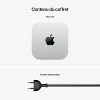Apple Mac Mini (2024) - M4 (10 Coeurs Cpu 10 GPu) 16 Gb 256 (mu9d3f)