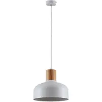 LINDBY Suspension , Carlise, dimmable, Blanc, Salon / séjour, Métal, Scandinave