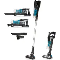 Primo PR501SV Aspirateur Balai 3-en-1 - Sans Fil - 18,5V - Gris/Bleu