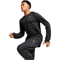 Puma Cloudpun Long Sleeve T-shirt Noir S Homme