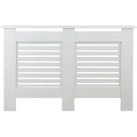 Vdd Caisson de radiateur - Enceinte de chauffage - Largeur 112 cm - Blanc