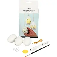 Creativ Company Set d'aquarelles Oeufs de Pâques