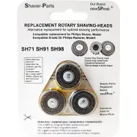 Shaver-Parts Pièces de rasoir Tête de rasage Alt Sh98/Sh71