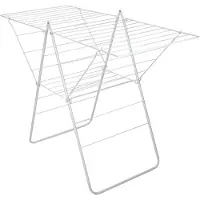 Tomado Rotterdam Droogrek 25 m Drooglijn 134x58x98 cm Wit