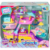 Magic Box Moji Pops Boat Party Set de jeu Boat Party avec 2 figurines exclusives et accessoires