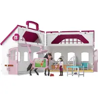 Schleich Horse Club - Happy Horse Hôpital - 64 Parties - 42787 - - UneTaille - Jouets