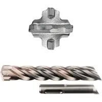 Makita Hammerbohrer SDS-PLUS, Nemesis II, 10 x 165 mm, 10 Stk. SDS-PLUS - Nemesis 2 - 10 x 165 mm - 10 stk