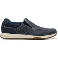 Clarks Shoes Sailview Step Loafers Bleu EU 46 Homme