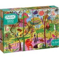 Jumbo Le faucon contemporain de la nature - 1000 Teile