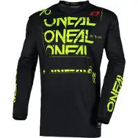 O'Neal Element Static Maillot MX Noir/Jaune M hommes